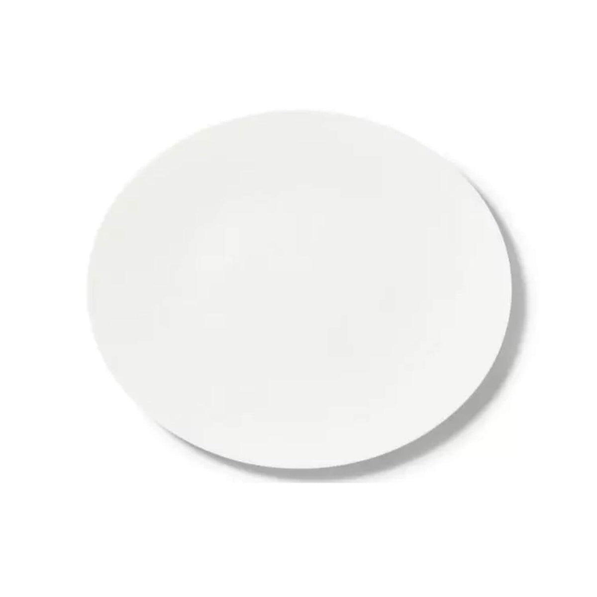 Platte Oval / Fischteller 32 cm Weiss – Porzellan Brandes